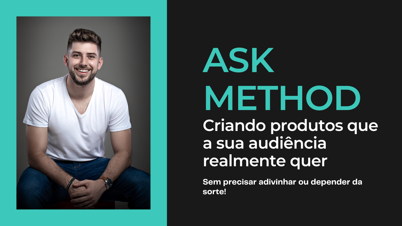 Ask Method Passo a Passo – Como criar produtos perfeitos para os seus clientes (e vender mais)